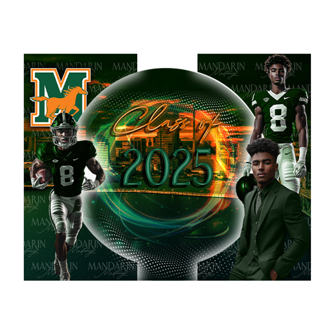 Graduation Circle 3-Piece Show-Stopper Set 304 – 8ft x 14ft Focal Event Design