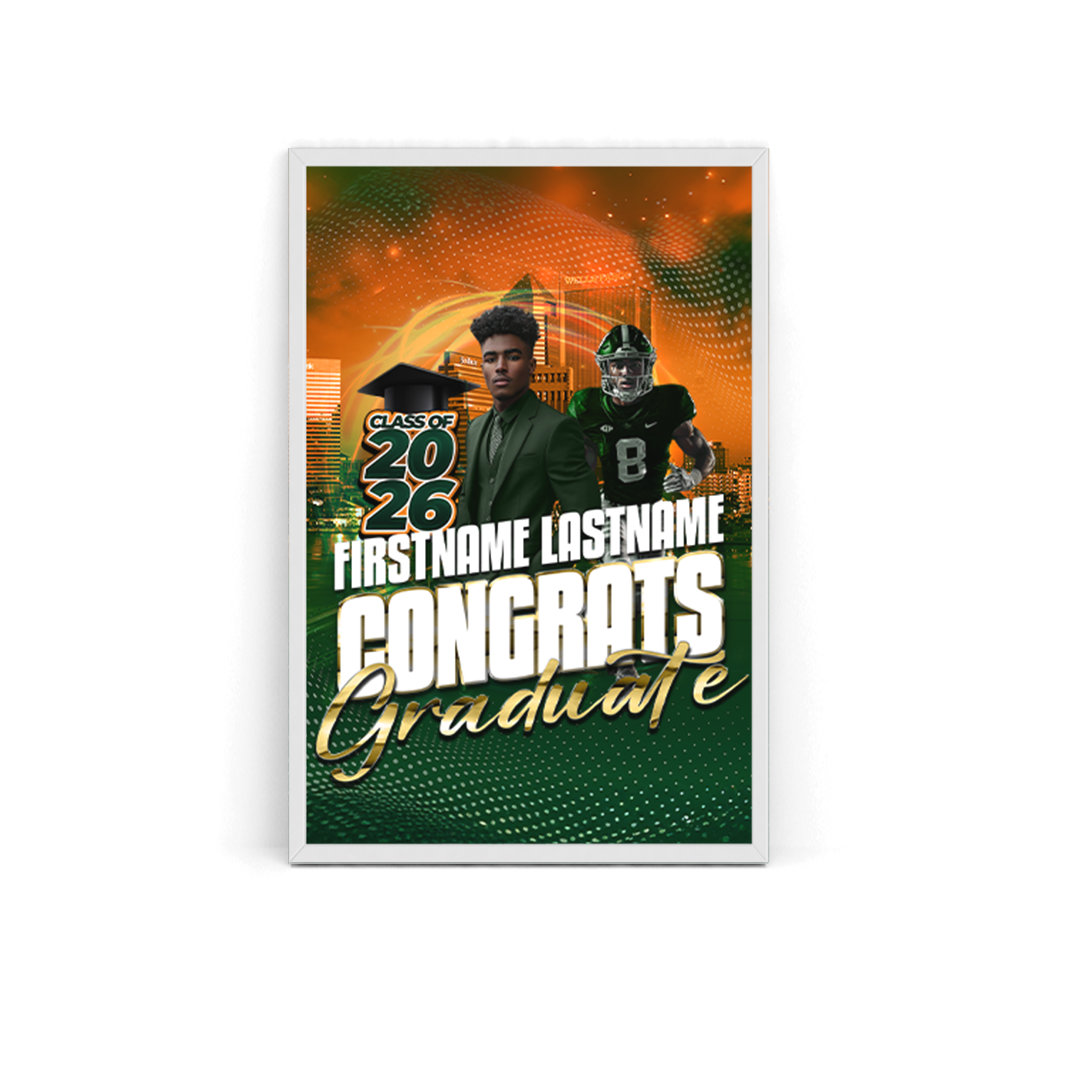 Graduation Poster 24x36 304 – Custom Printed